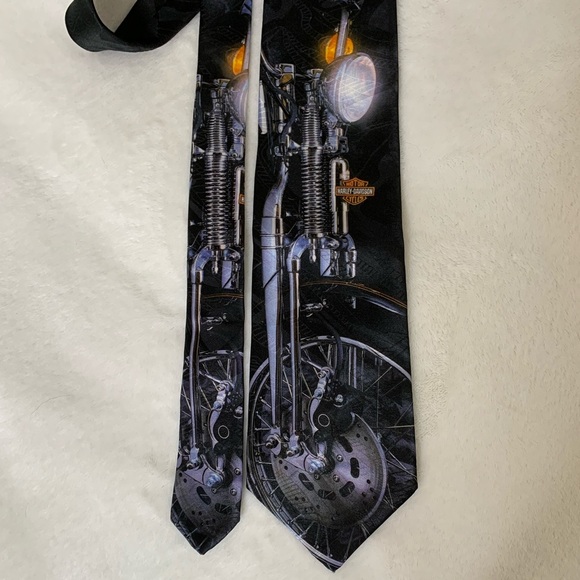 Vintage Ralph Marlin for Harley Davidson Tie - Picture 2 of 9